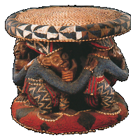 Bamileke royal stool
